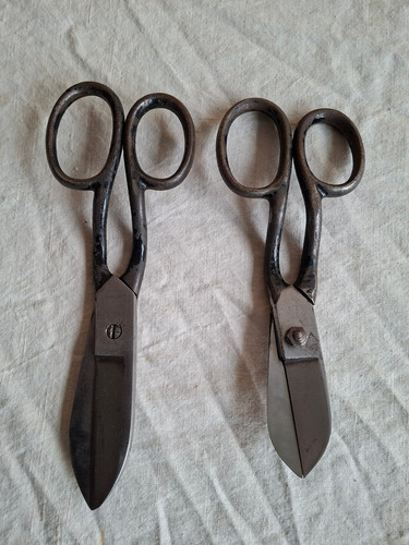 Antike schneiderschere - 2x,