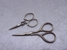 2 x antike Nähschere