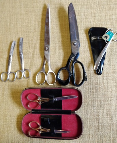 Konvolut sammlung alte scheren - sammlung,
