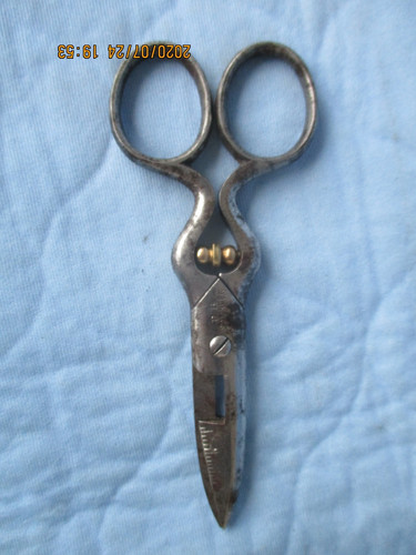 Antike schere knopfschere - schere,