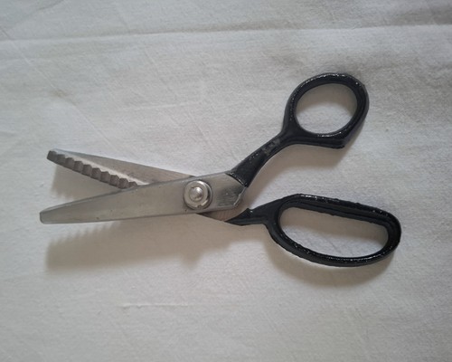 Vintage zacken stoffschere - vintage,
